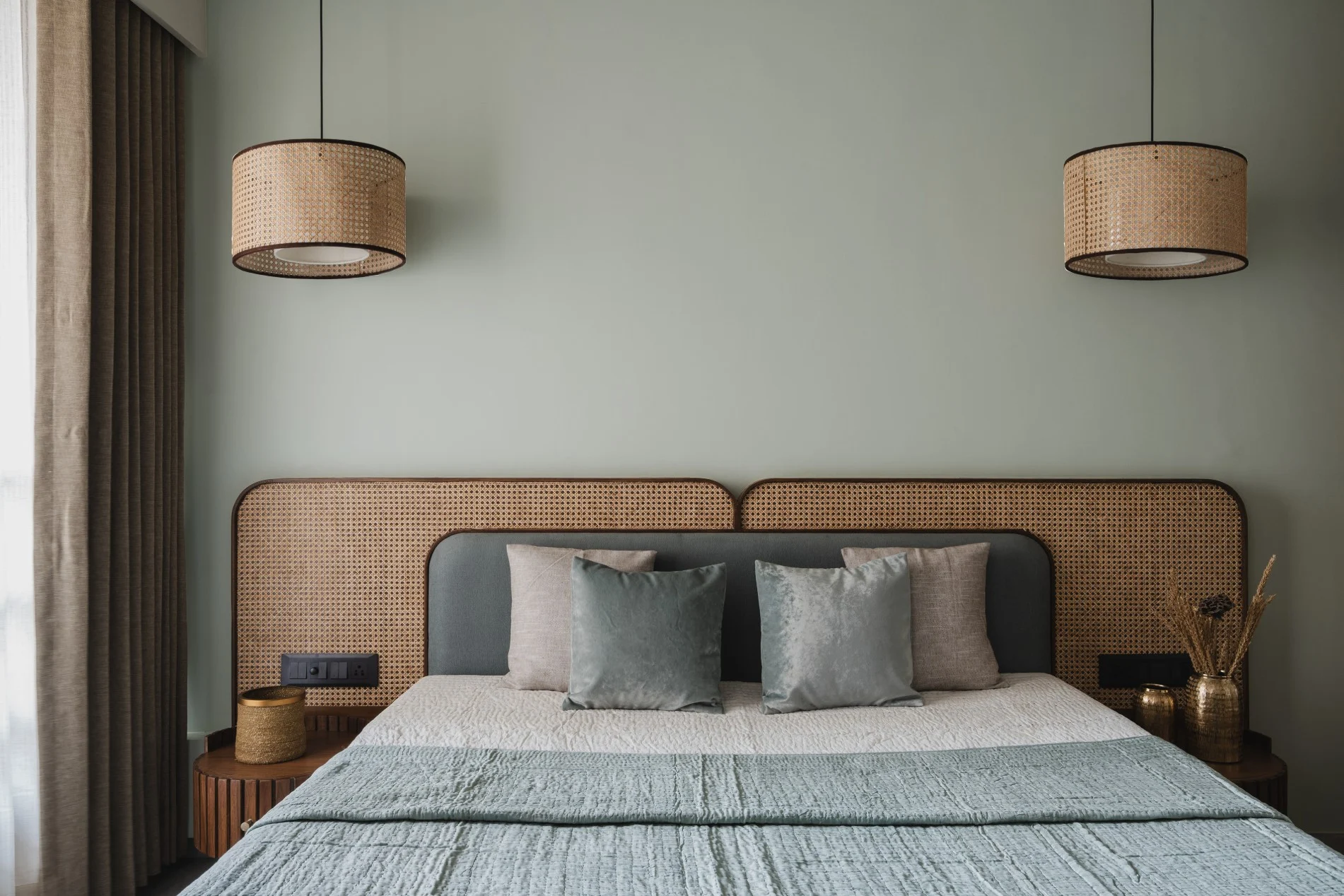 Neutral Theme Nest Residence — photo 9 of 13; interior designer in Hinjewadi and home interior design Pune